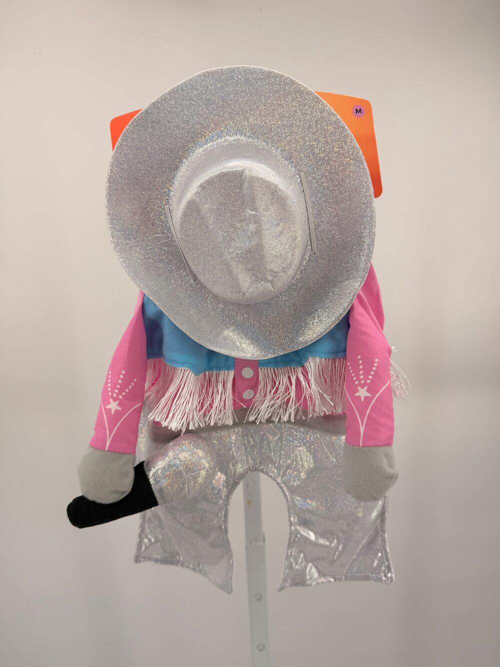 Boots & Barkley Dog Cowgirl Western Pet Costume Hat 2 Piece Size Medium M